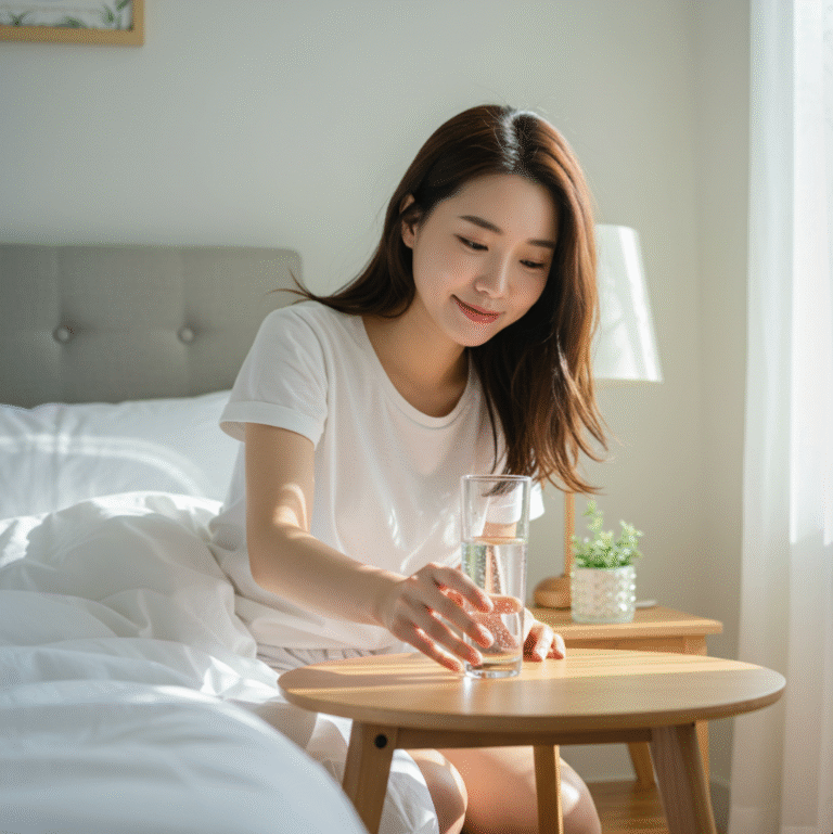 아침 물 한 잔이 건강을 망친다?
