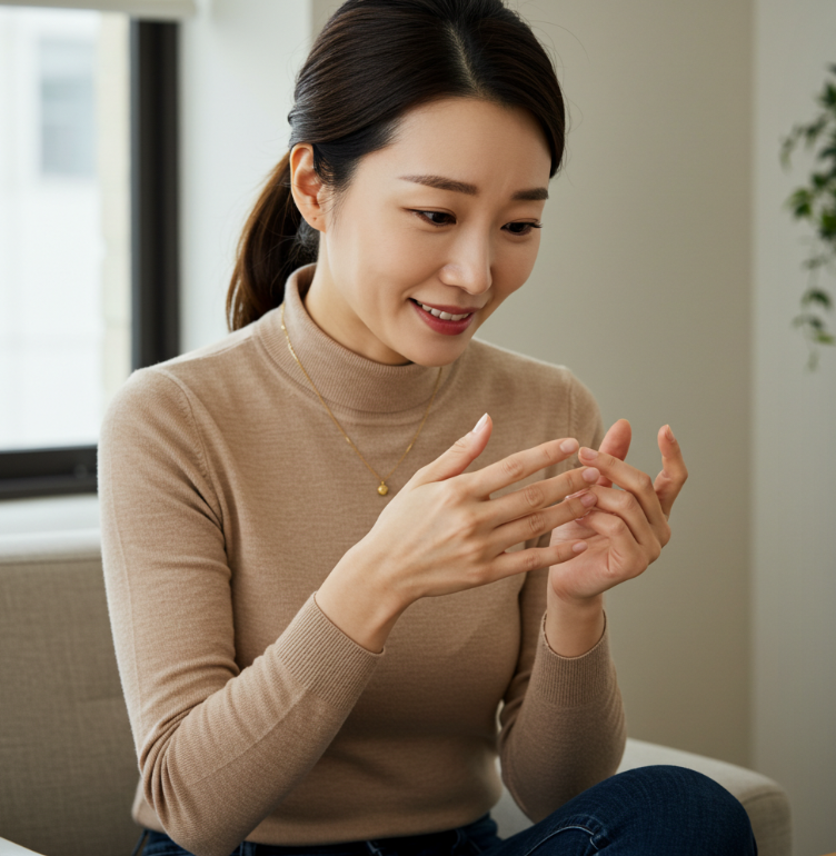 손,발톱에 흰무늬나 흰점 생기는 이유