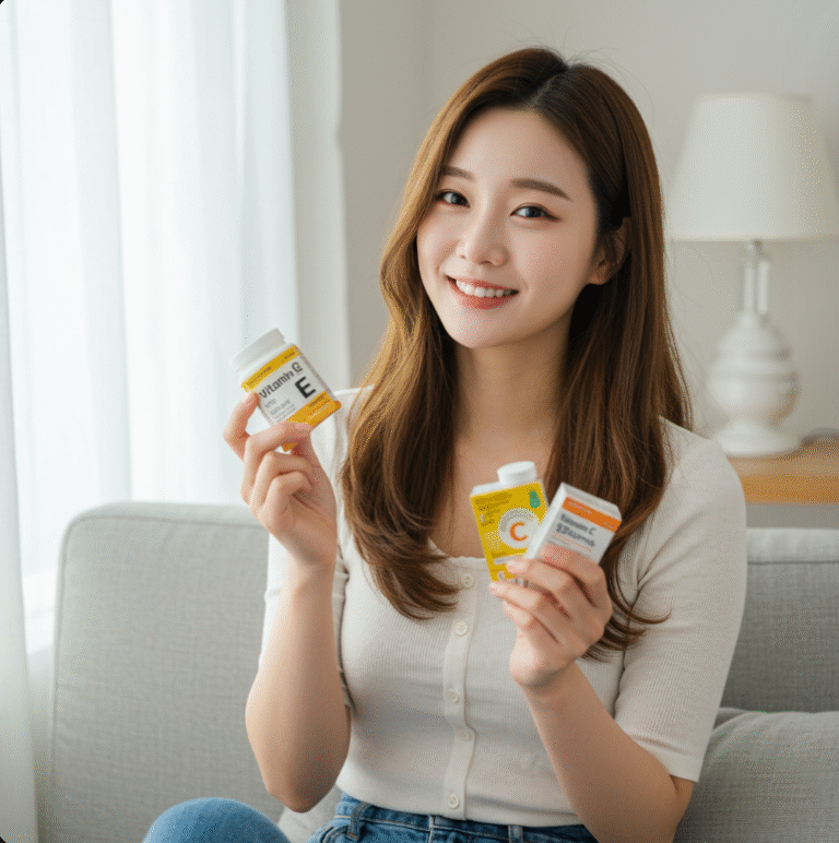 비타민C와 비타민E, 함께 먹으면 더 좋은 이유