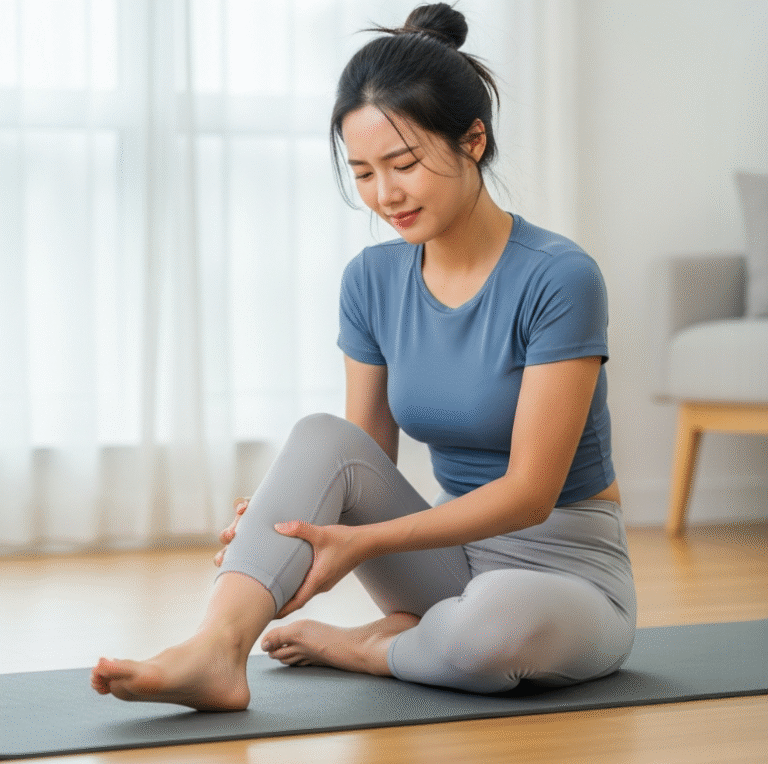 다리 경련 쥐났을때 대처법