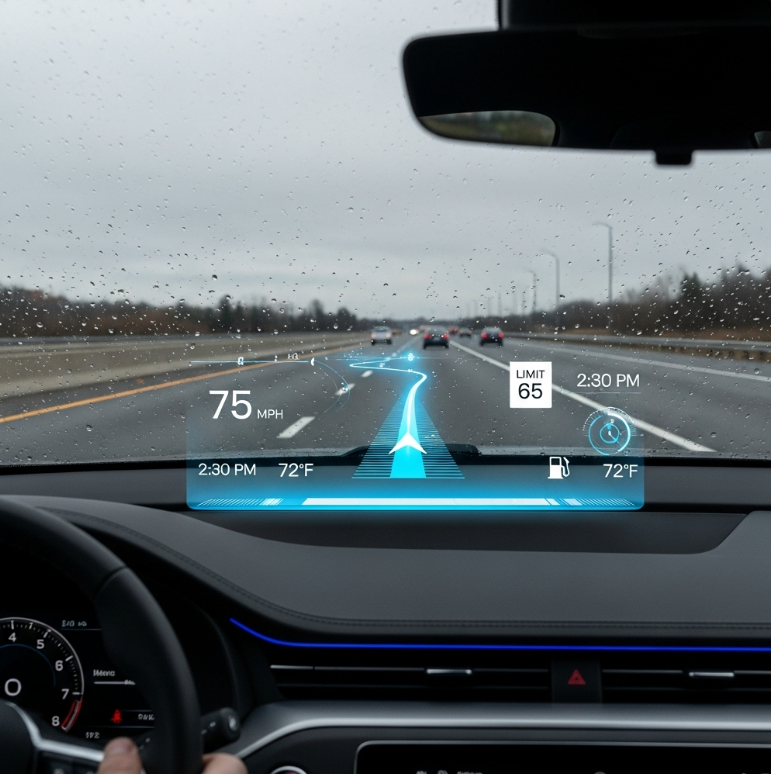 차량 헤드업디스플레이가 깜빡일 때 어떤 문제일까?