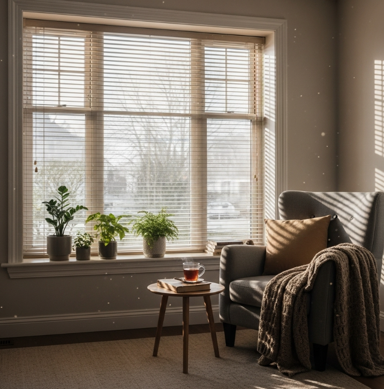 커튼보다 블라인드가 단열에 더 좋은 이유는?