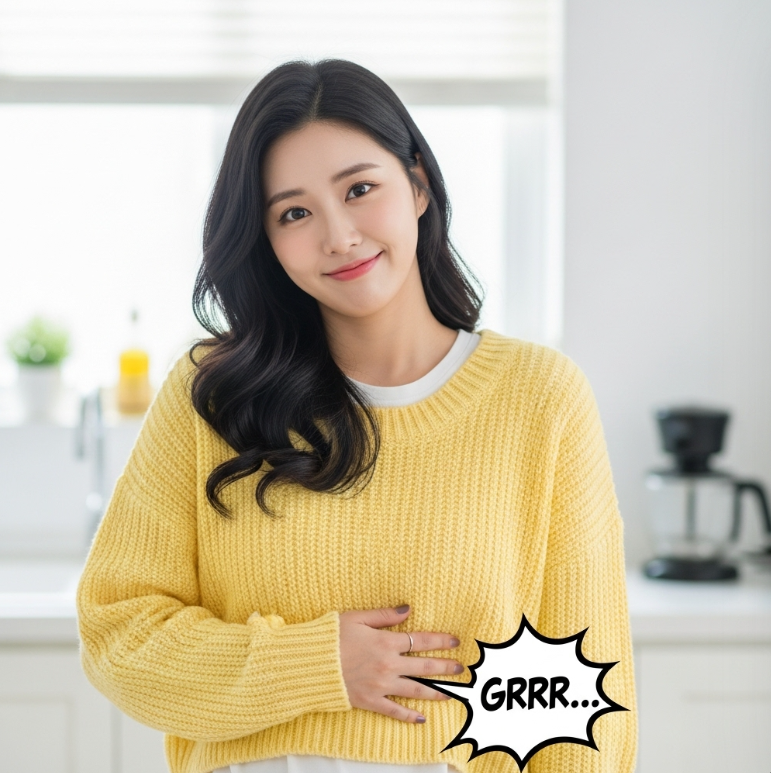 장이 자주 꼬르륵거리는 건 공복 신호일까 소화 과정일까?