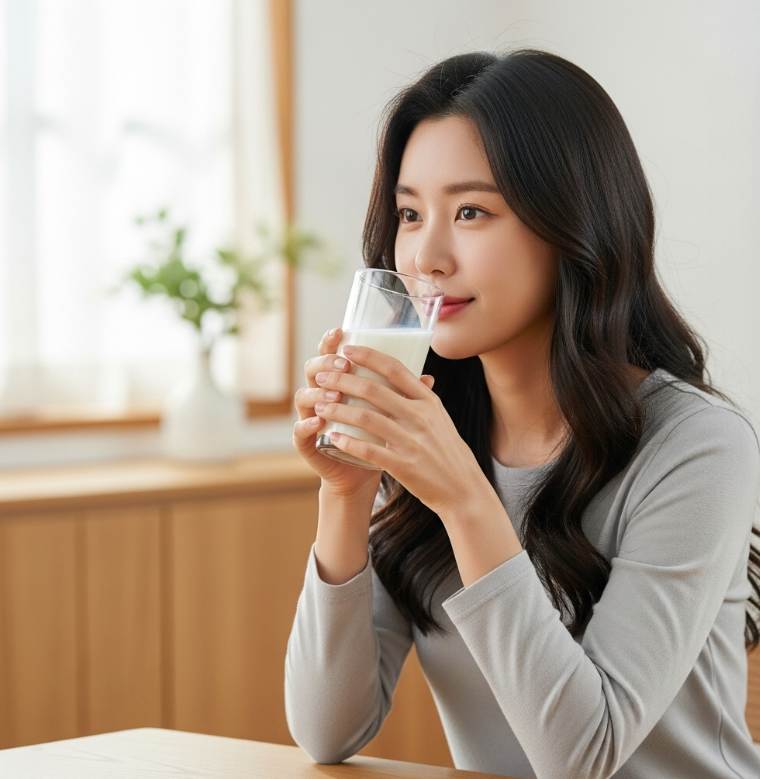 공복에 우유를 마시면 속이 더부룩해질까?