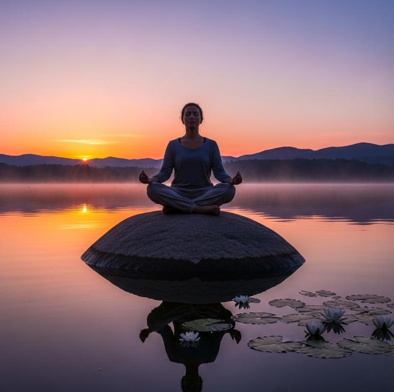 간단한 명상이 스트레스 완화에 도움이 될까?