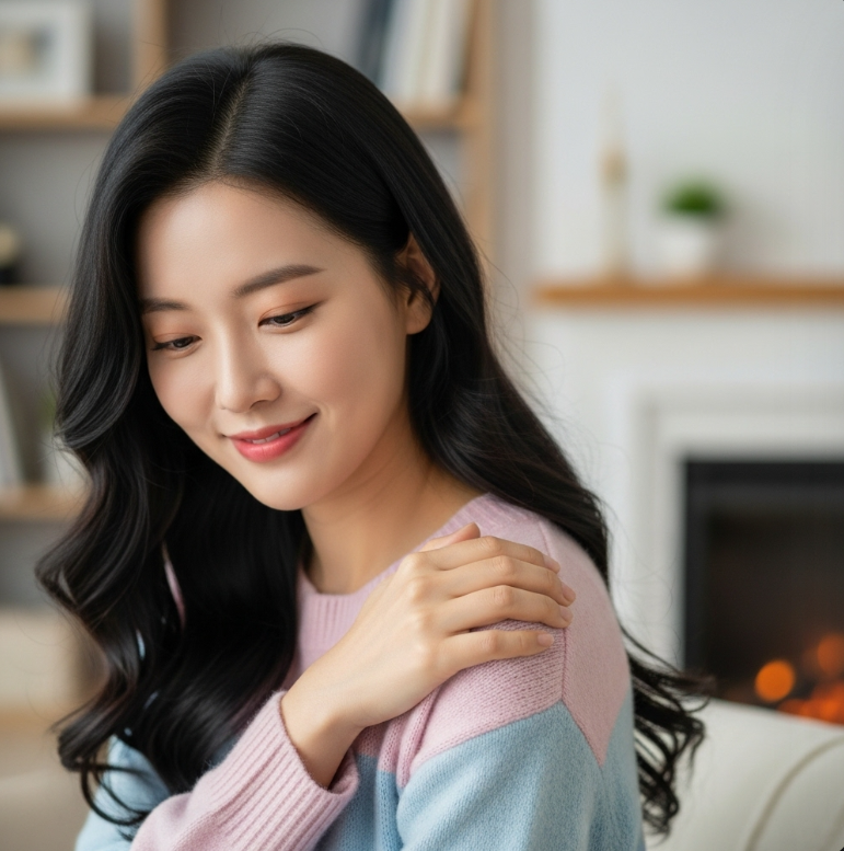 갑자기 어깨가 뭉치고 아플 때 근육통일까 담일까?