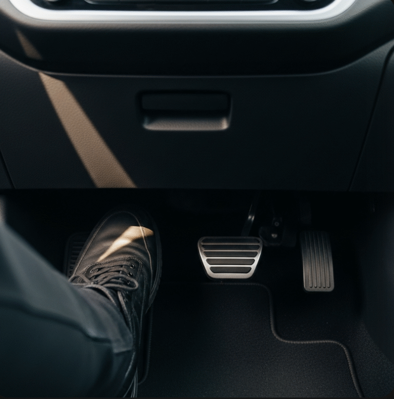 브레이크 페달이 무거울 때 원인은 무엇인가요?