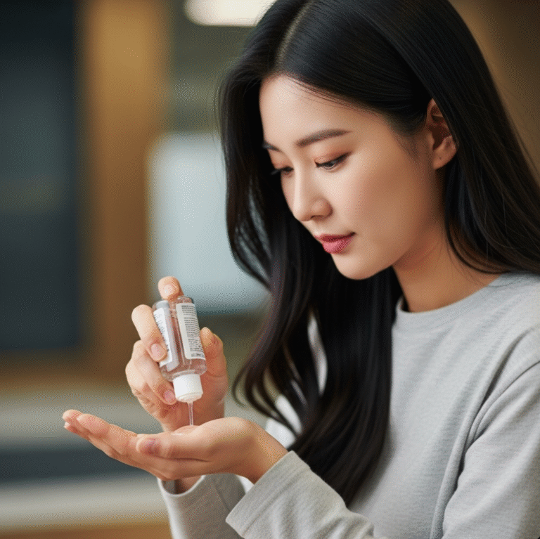 손 소독제 자주 쓰면 손이 건조해지는 이유