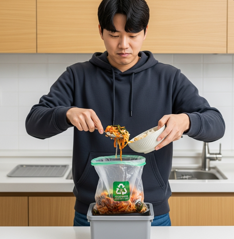 음식물 쓰레기 냄새 안 나게 버리는 꿀팁