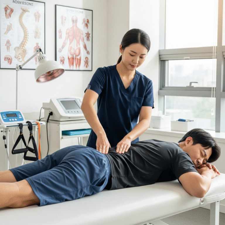 허리 통증이 오래 지속되면 척추관협착증일까?