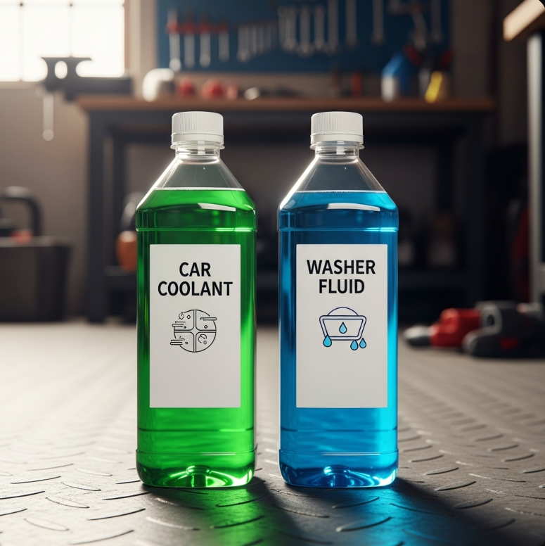 냉각수와 워셔액의 차이점은?