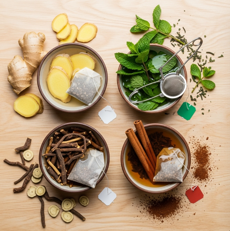 위산 역류에 좋은 차는 무엇인가요?