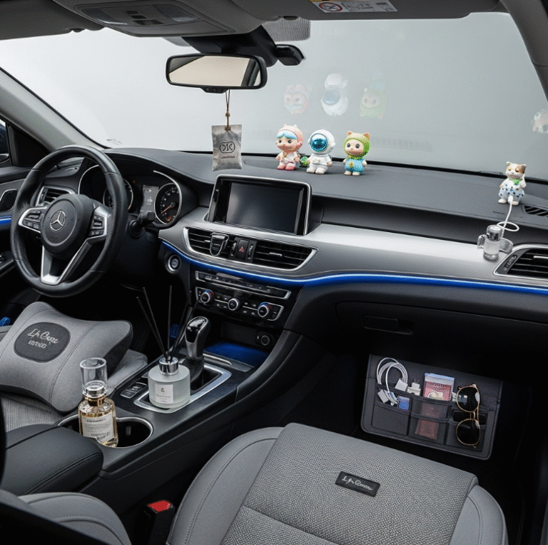 자동차 실내 소품으로 분위기 바꾸는 방법